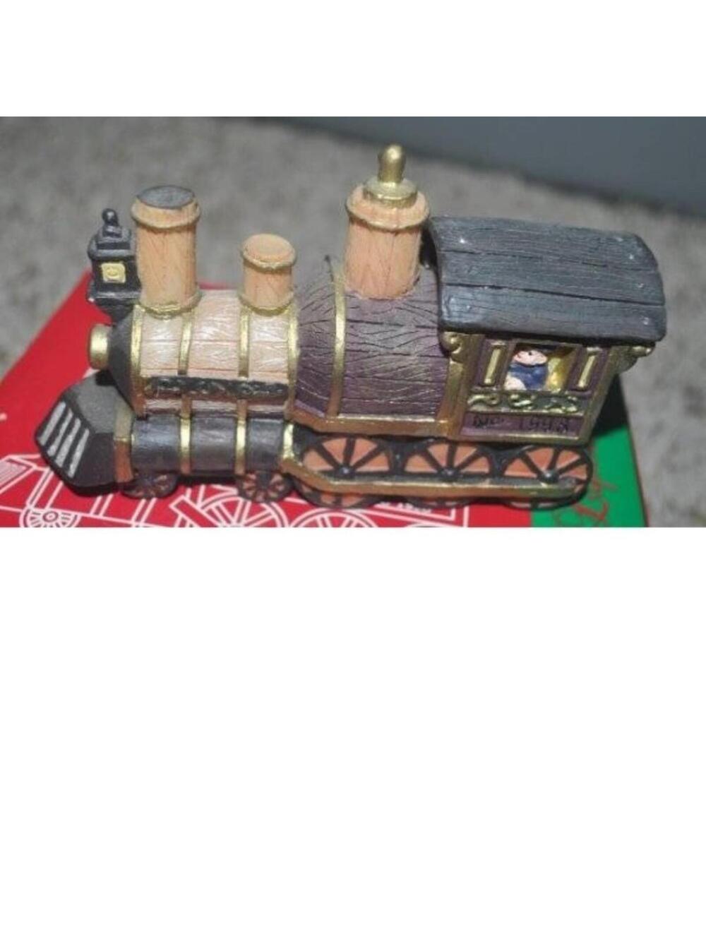 Christmas Train Holiday Home Decoration Craft Heavy